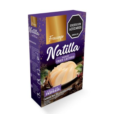 Imagen de Natilla FRESCAMPO tres leches (300  gr)