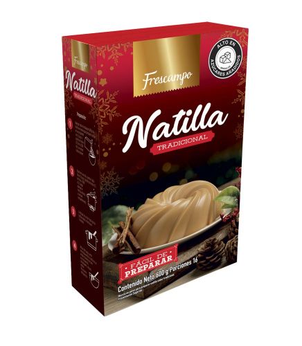 Imagen de Natilla FRESCAMPO tradicional (600  gr)