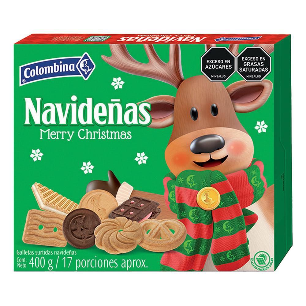 Imagen de Galletas navidad COLOMBINA galletas surtidas (400  gr)