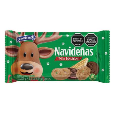 Imagen de Galletas navidad COLOMBINA surtidas (200  gr)