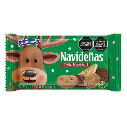 Imagen de Galletas navidad COLOMBINA surtidas (200  gr)