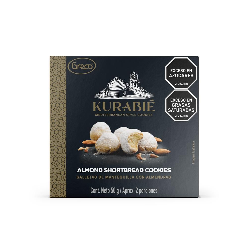 Imagen de Galletas KURABIE mantequilla con almendras (50  gr)