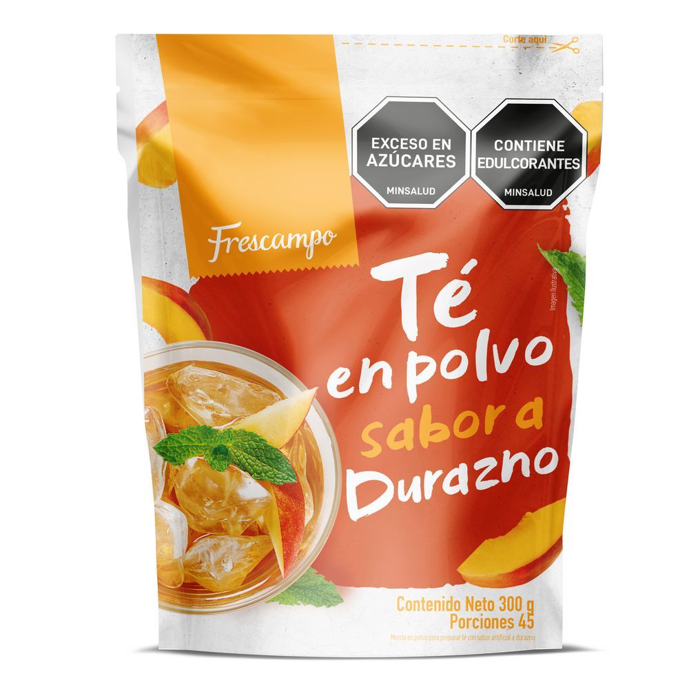 Imagen de Té FRESCAMPO durazno en polvo (300  gr)