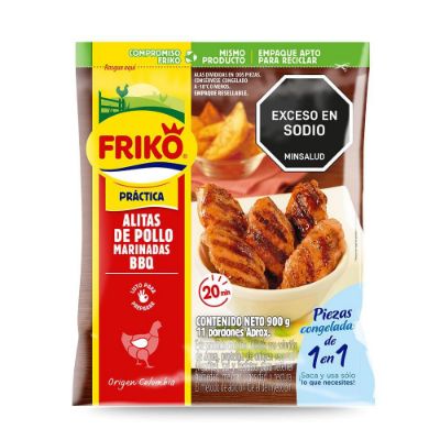 Imagen de Alitas FRIKO HF marinadas BBQ (900  gr)