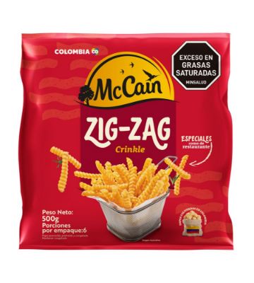 Imagen de Papa Zig Zag MC CAIN 500  gr