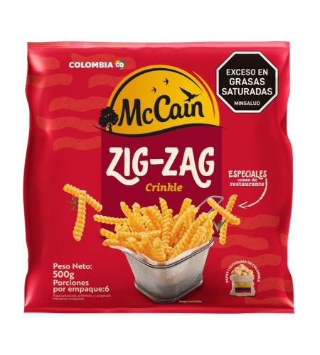 Imagen de Papa Zig Zag MC CAIN 500  gr