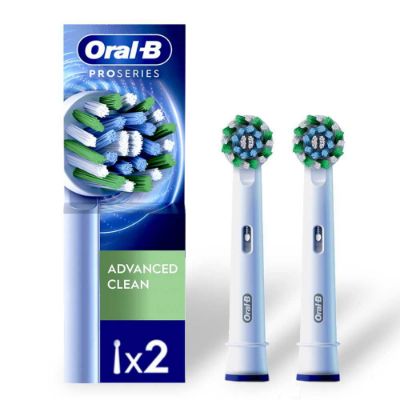 Imagen de Cepillo de dientes eléctrico ORALB repuesto advanced clean  (2  und)