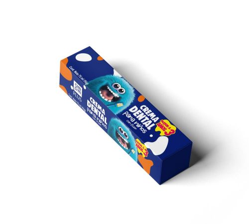 Imagen de Crema dental AMPM PLUS kids contiene flúor (75  ml)