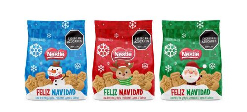 Imagen de Galletas navidad NESTLE dulces bolsa (200  gr)