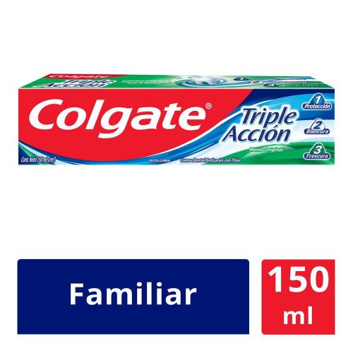 Imagen de Crema dental COLGATE triple acción (150  ml)