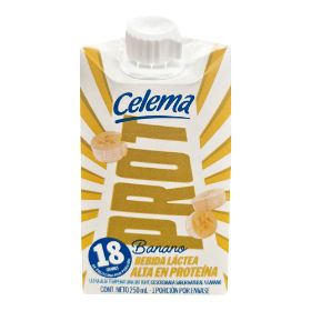 Imagen de Bebida lactea CELEMA alta proteína banano x250 ml