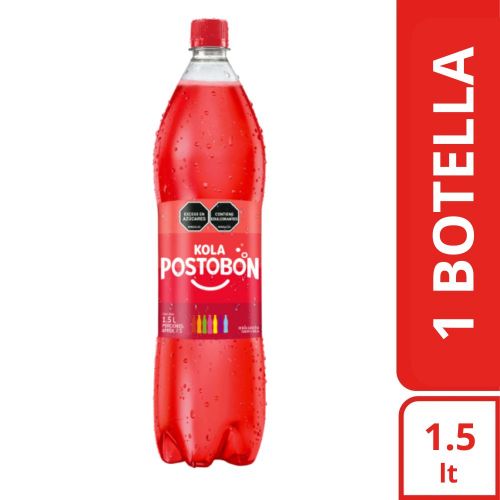 Imagen de Gaseosa POSTOBON kola botella (1500  ml)