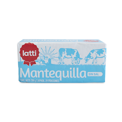 Imagen de MANTEQUILLA LATTI X 200GR