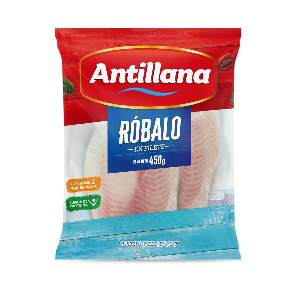 Imagen de Filete de róbalo o congrio rosado ANTILLANA congelado (450  gr)