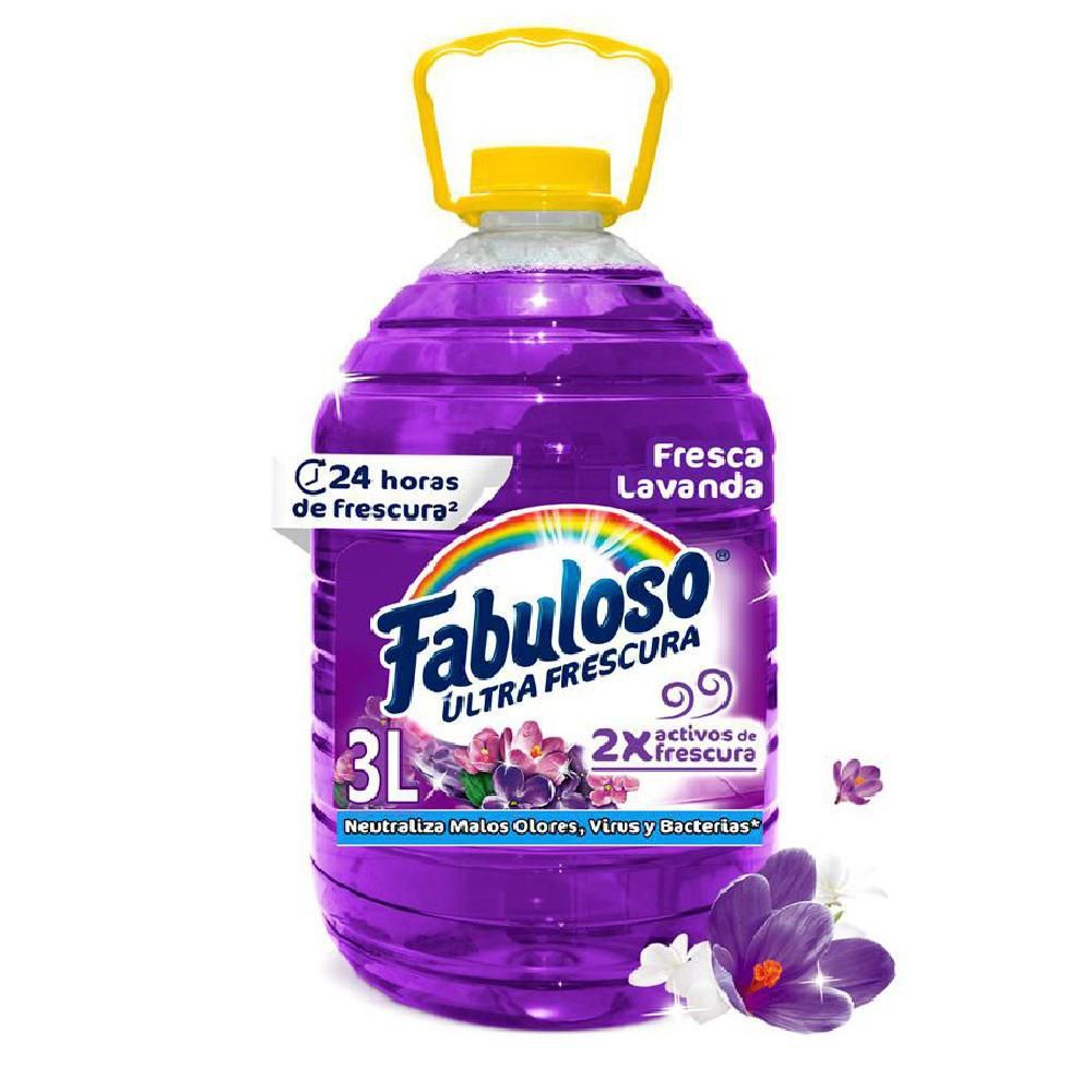 Imagen de Limpiapisos FABULOSO antibacterial lavanda (3000  ml)