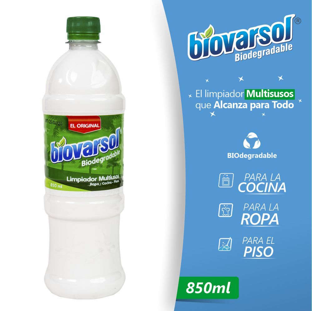 Imagen de Limpiador BIOVARSOL varsol multiusos (850  ml)