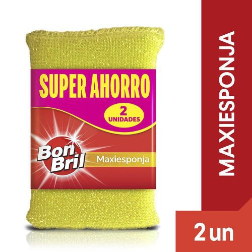 Imagen de Esponja BON BRIL maxi super ahorro (2  und)