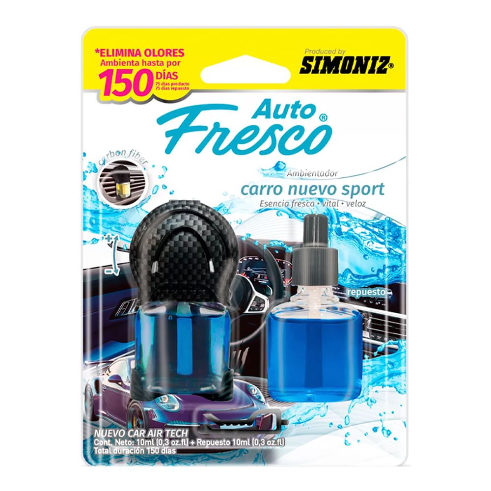 Imagen de Ambientador SIMONIZ auto fresco sport x10 ml