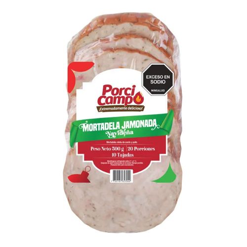 Imagen de Mortadela AVICAMPO jamonada navidad x400 g