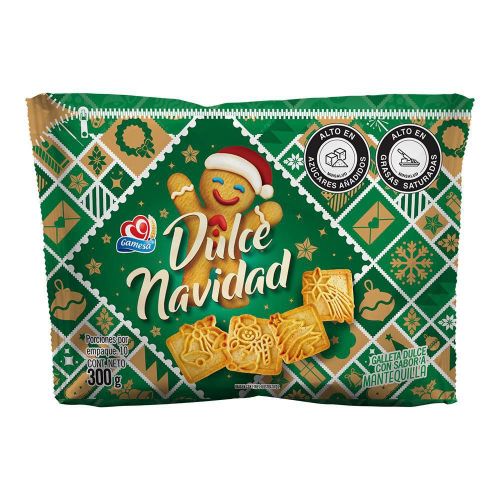 Imagen de Galletas navidad GAMESA con sabor a mantequilla (300  gr)
