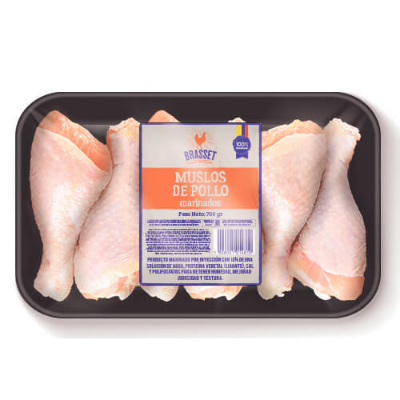 Imagen de MUSLOS DE POLLO BRASSET 700 G