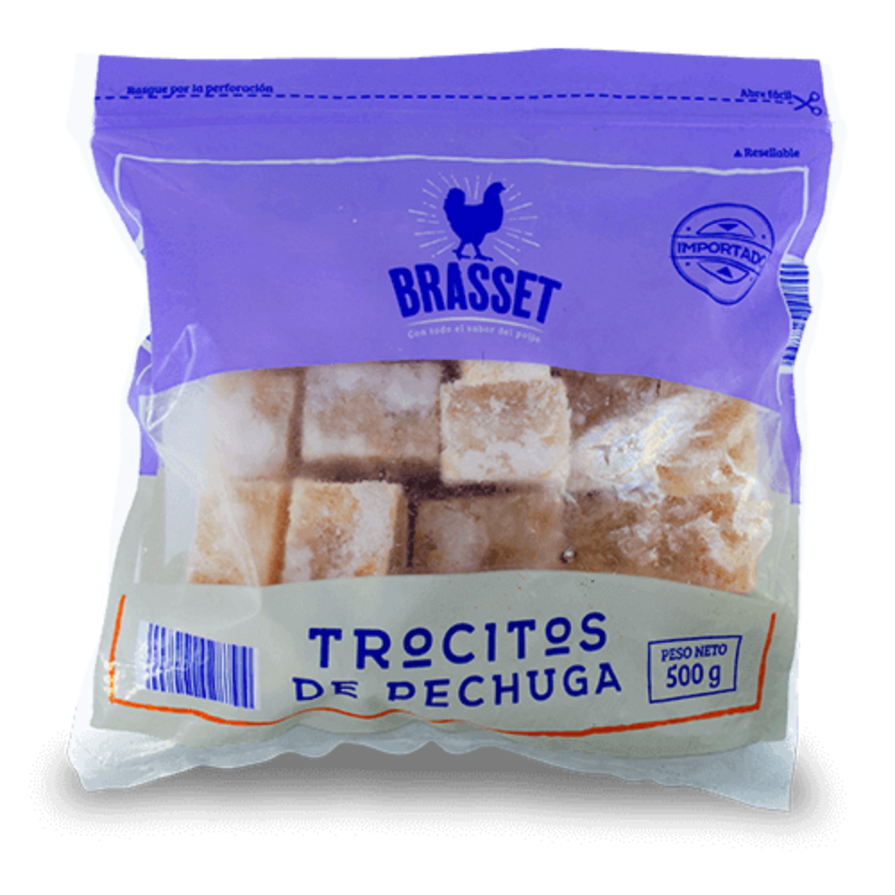 Imagen de TROZOS DE PECHUGA BRASSET/NEWCHIKEN 500G
