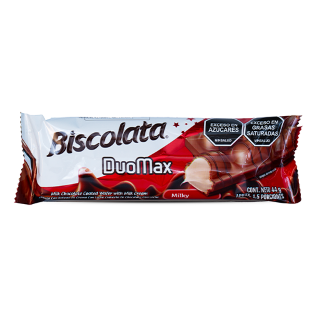 Imagen de BARRA DE CHOCOLATE BISCOLATA DUOMAX
