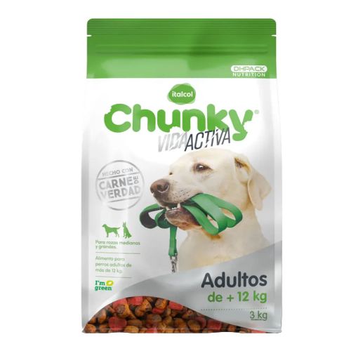 Imagen de Alimento para perro CHUNKY vida activa x3000 g
