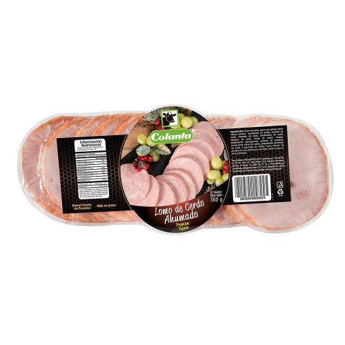 Imagen de Lomo de cerdo COLANTA ahumado (500  gr)