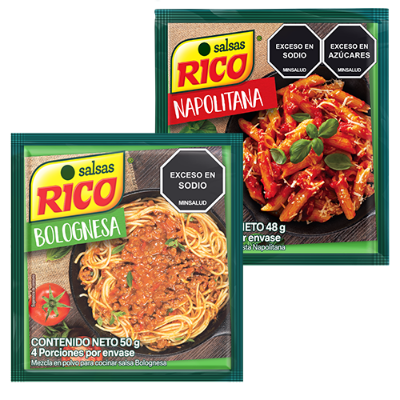 Imagen de BASE SALSA BOLOGNESA/NAPOLITANA RICO 48G