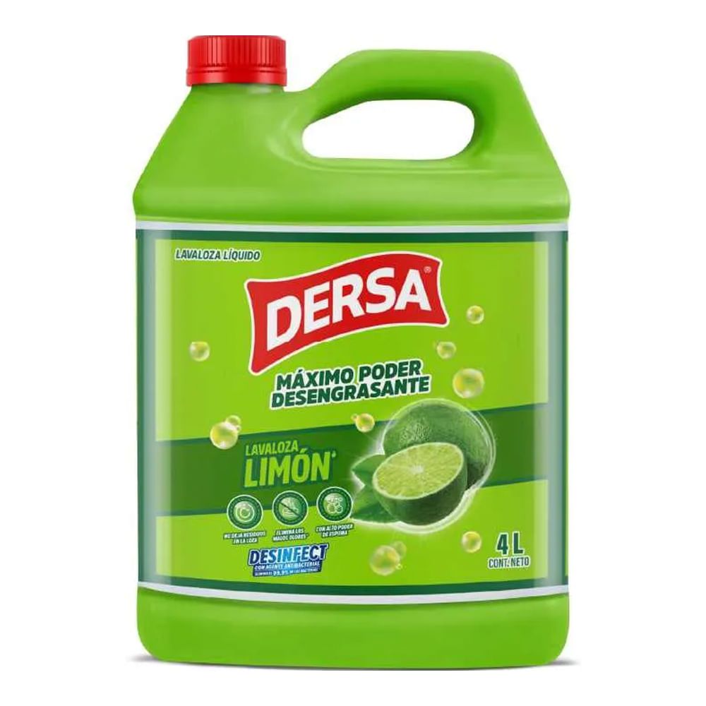 Imagen de Lavaplatos líquido DERSA x4000 ml