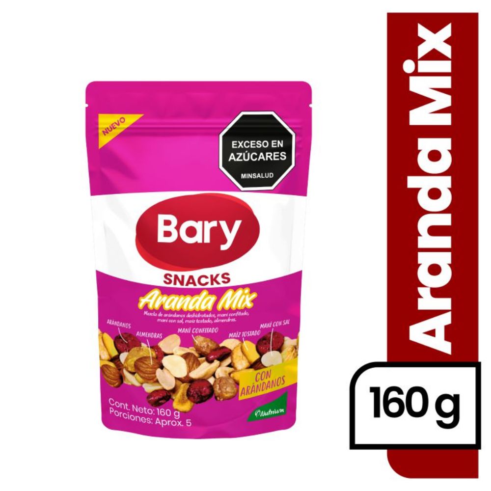 Imagen de Frutos secos BARY arándanos (160  gr)