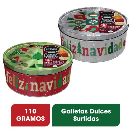 Imagen de Galletas navidad NOEL cofre pequeño (110  gr)