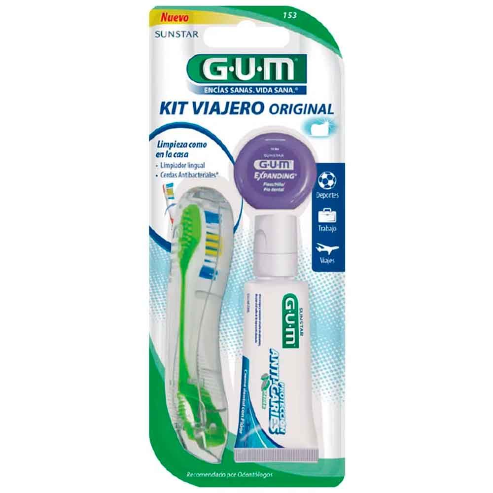 Imagen de Kit GUM viajero whitening plus