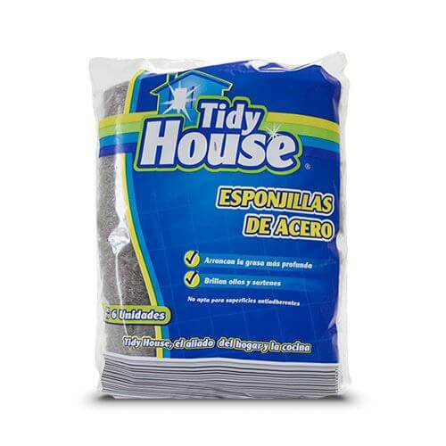 Imagen de ESPONJILLA DE BRILLO TIDY HOUSE 6 UND