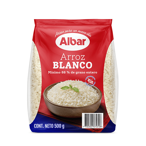 Imagen de ARROZ ESTÁNDAR ALBAR 500 GRS