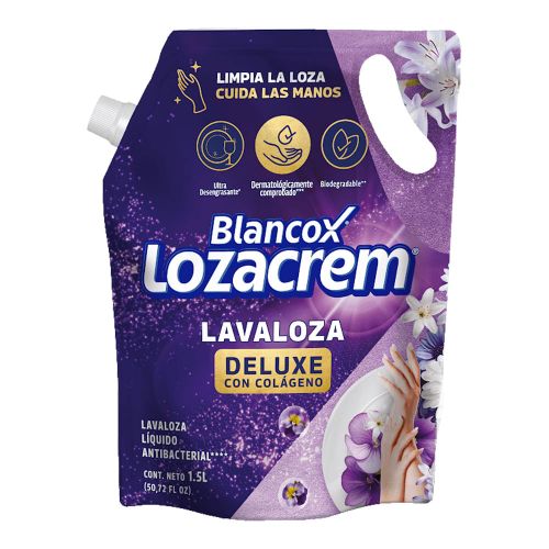 Imagen de Lavaplatos líquido BLANCOX lozacrem Deluxe x1500 ml