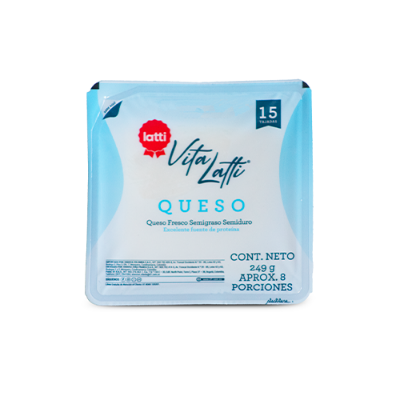 Imagen de QUESO TAJADO VITA LATTI 249 GR