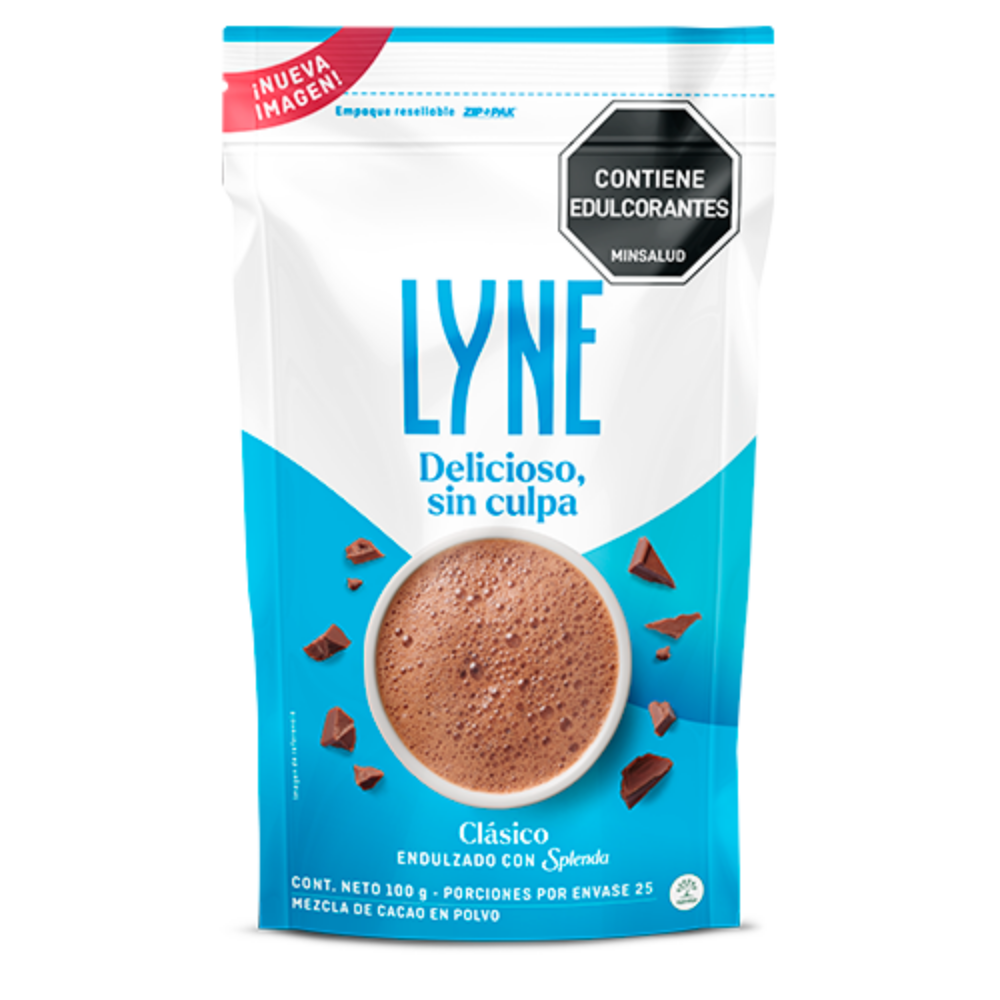 Imagen de CHOCOLATE LYNE SPLENDA 100GR