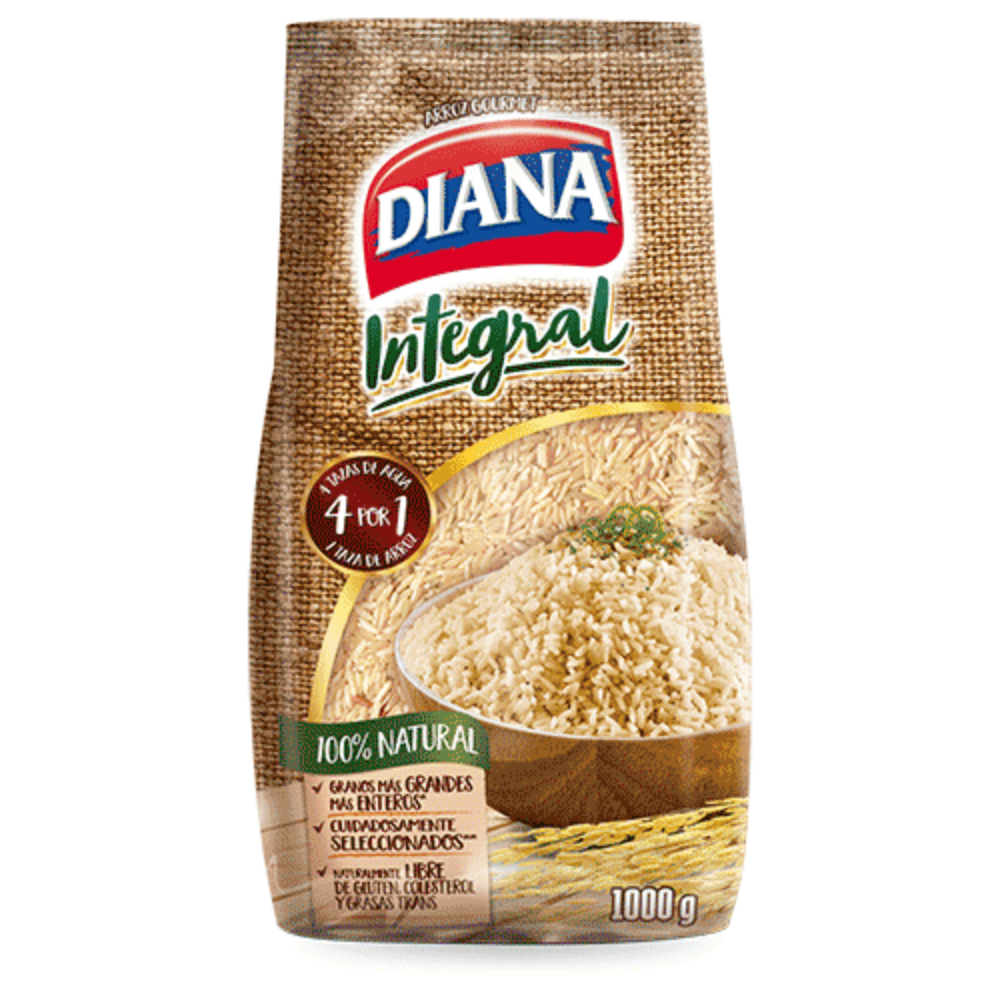 Imagen de ARROZ INTEGRAL DIANA 1.000 G