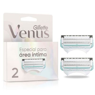 Imagen de Repuesto cuchilla de afeitar VENUS especial para área íntima (2  und)