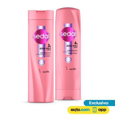Imagen de Shampoo + Acondicionador Sedal Luminous UV