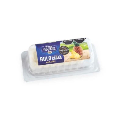 Imagen de Queso de cabra EL PASTOR MARCA EXCLUSIVA rulo con piña (100  gr)