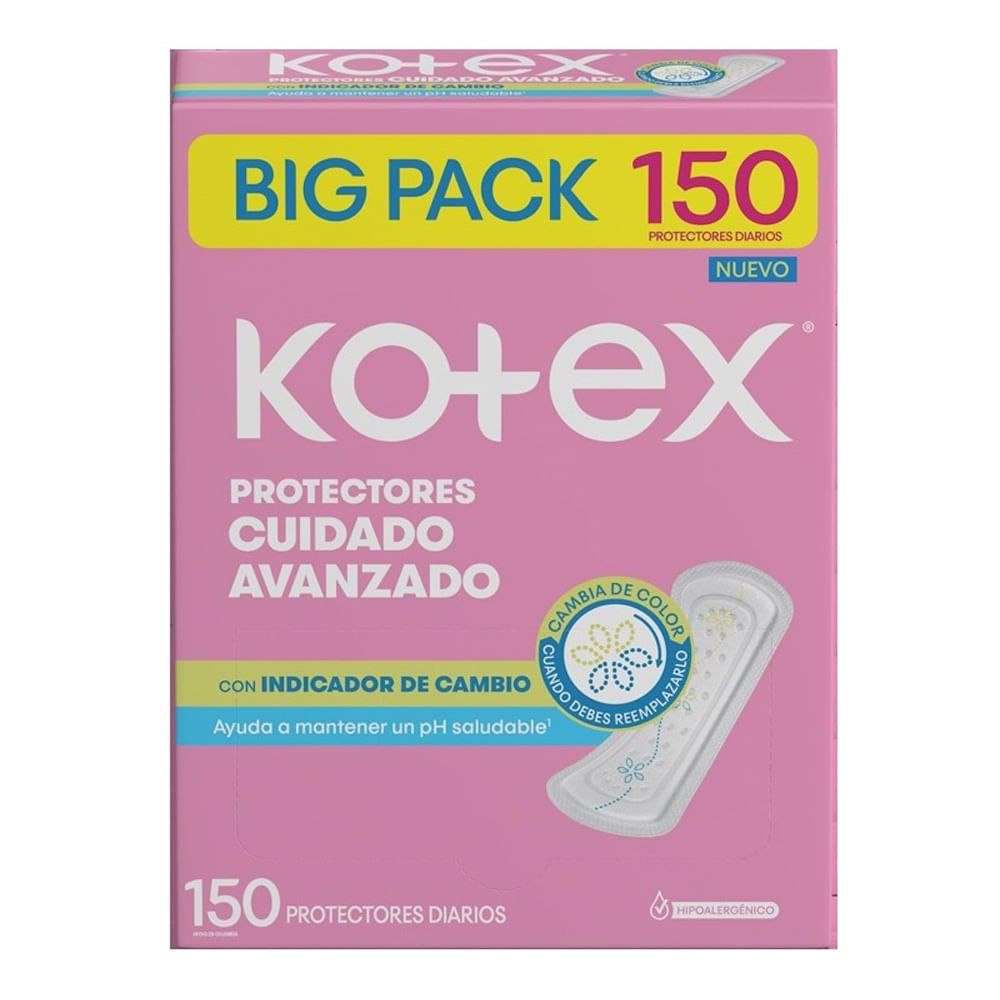 Imagen de Protectores KOTEX indicador PH x150 unds
