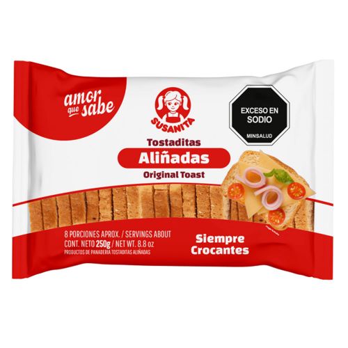 Imagen de Tostadas SUSANITA aliñada x250 g