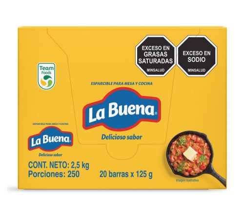 Imagen de Esparcible LA BUENA para mesa y cocina x20 barras (2500  gr)
