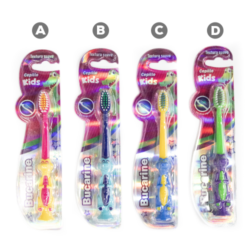 Imagen de CEPILLO DE DIENTES PARA NIÑOS BUCARINE 1 UND...