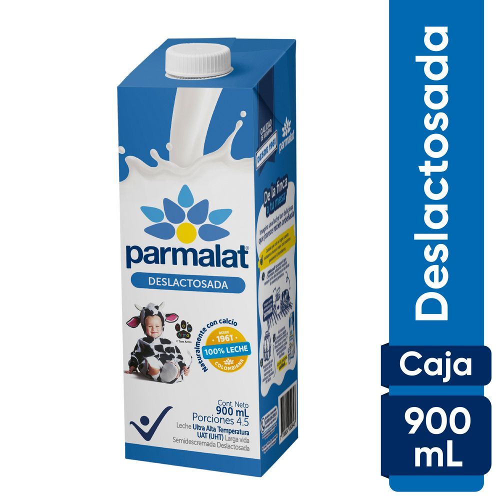 Imagen de Leche liquida PARMALAT deslactosada larga vida (900  ml)