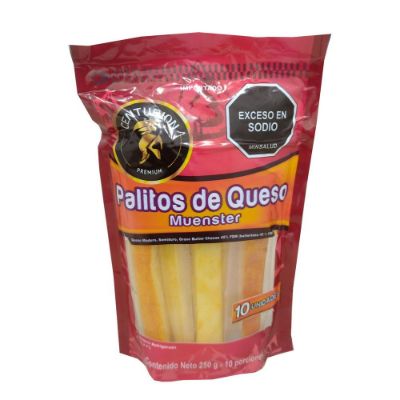 Imagen de Queso CENTURION muenster palitos x 10und (250  gr)