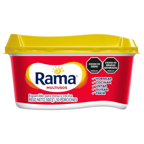 Imagen de Margarina RAMA esparcible multiusos x500 g